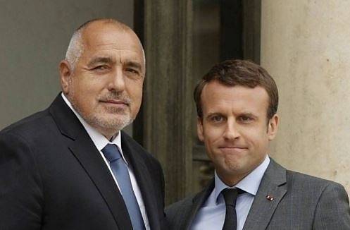 Макрон е разговарял с премиера Борисов заради спорното интервю