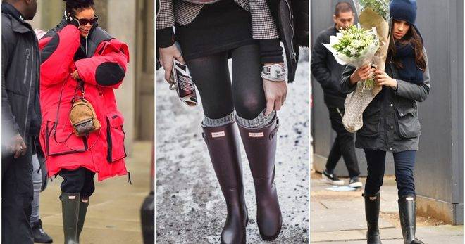 Дъждовното време крещи за гумени ботуши