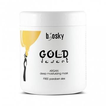 Tricol BIOSKY Argan GOLD DESERT DEEP MOISTURIZING MASK Хидратираща и подхранваща маска с арганово олио 1000мл.