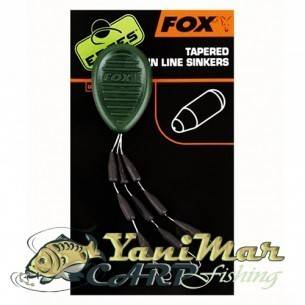 Олово Fox Edges Tungsten Mainline Sinker, меко олово