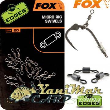 Вирбел Fox Edges Micro Rig Swivel