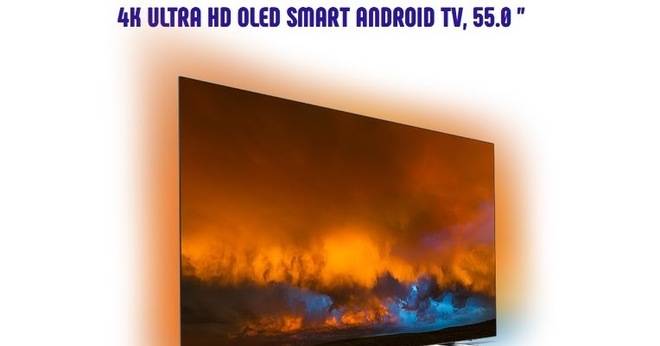 Спечелете Телевизор Philips 55OLED804 4К UHD OLED TV