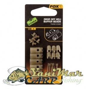 Клипс за олово Fox Edges Drop Off Heli Buffer Beads, Клипсове за риболов и монтаж на косъм