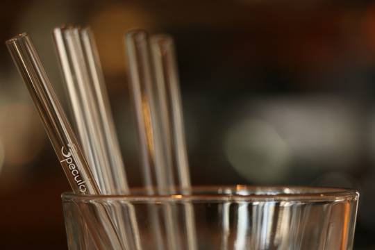 Стъклени сламки с печат