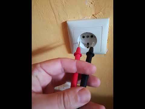 Как да определим фазата и нулата с мултицет