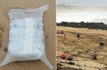 Френските власти затвориха плажове, океанът бълва наркотици (СНИМКА)