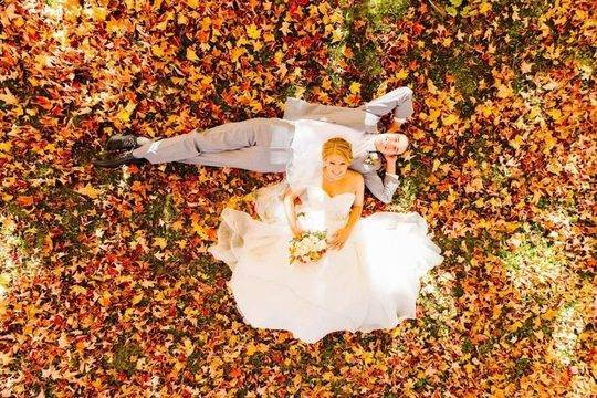 Сватбена приказка през есента