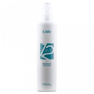 Tricol BIOSKY Multivitamin action spray 12in 1 Мултифункционален флуид за коса 12 действия в 1 продукт