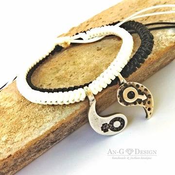 Комплект Гривни За Влюбени Te Amo