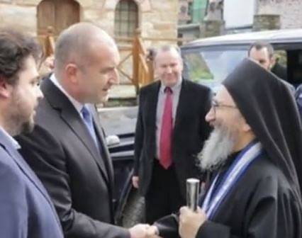 Президентът Румен Радев ще посети Зографския манастир в Света гора