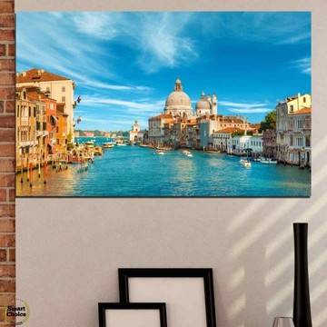 Картина пано за стена от 1 част с изглед от Венеция – HD-652-1