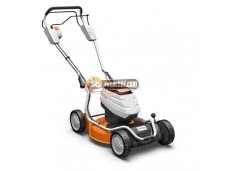 Самоходна акумулаторна косачка Stihl RMA 2 RT – мулчиране