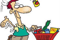 Мъж в магазина – Забавни статии, стихчета, картинки, вицове, презентации и други смешни неща