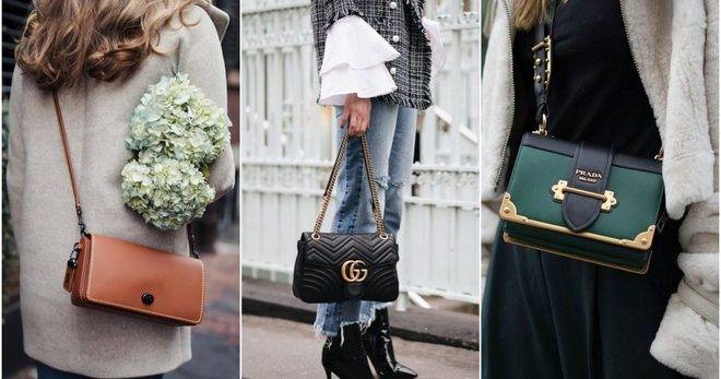 С чанта през рамо