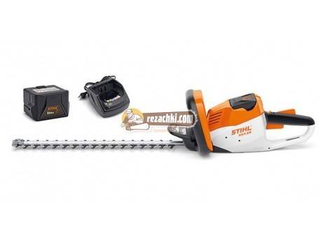 Акумулаторна ножица за жив плет Stihl HSA 56 с батерия и зарядно
