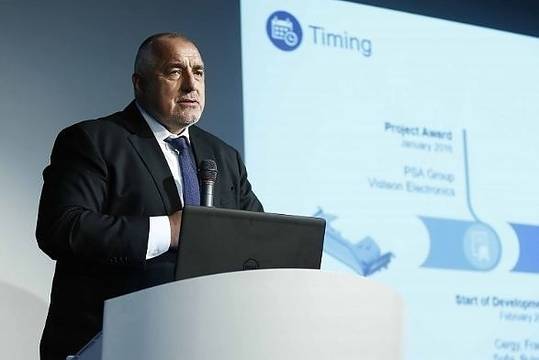 Борисов: Догодина ще имаме голям автомобилен инвеститор