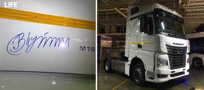 Путин драсна върху чисто нов камион и го прати в историята ВИДЕО |