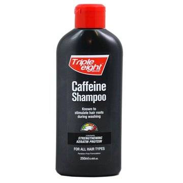 TRIPLE EIGHT CAFFEINE SHAMPOO Шампоан за коса с кофеин и укрпващ кератинов комплекс за стимулиране на растежа 250мл