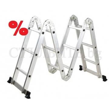 Сгъваема стълба 4х3