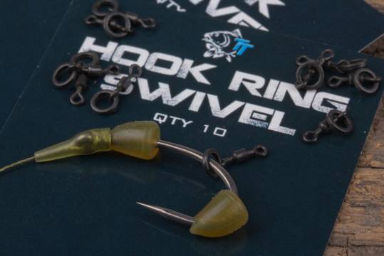 Вирбел Nash Hook Ring Swivels, вирбели за риболов и монтаж на косъм