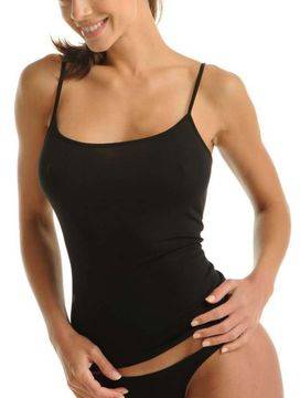 Малена – магазин за женски втален памучен потник с тънки презрамки дамски памучни потници MAP МАП