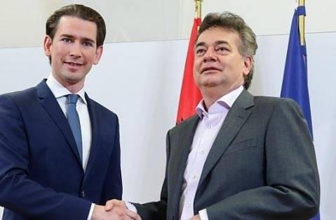 Себастиан Курц и „Зелените“ сключиха споразумение за съставяне на правителство