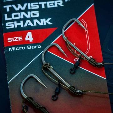 Куки за риболов Nash Pinpoint Twister Long Shank Hooks