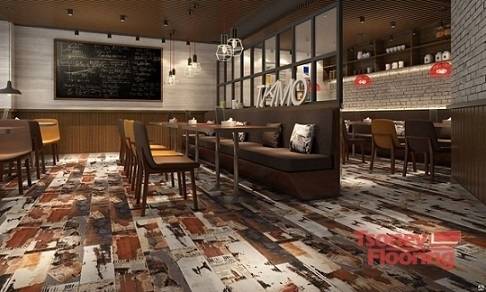 Ламинат с надписи