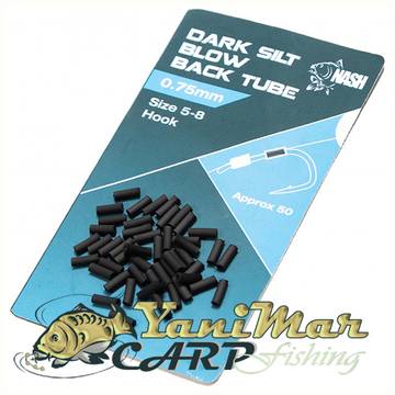 Шлаух за кука Nash Blow Back Tube Dark Silt