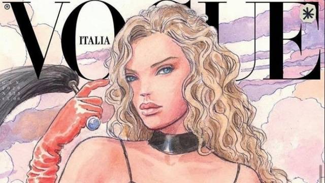 Италианският Vogue с уникална „зелена“ кауза