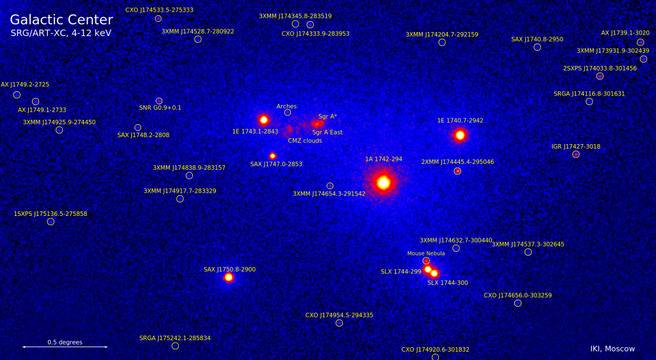 Руската космическа обсерватория Спектр-РГ започна своята ранна научна програма