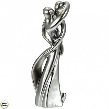 Декоративна статуетка от порцелан – „Целувката на влюбените“ – 24 см. Модел – 81-7974