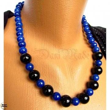 Дамски комплект Вивиан от Жадеит и Оникс – DM-1016