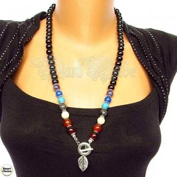 Дамски комплект Седем чакри и Оникс – DM-1014