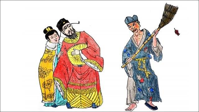 Историята за лудия монах, който измел чиновника Цин от храма