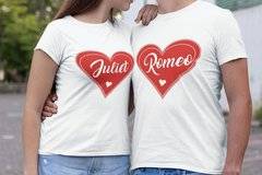 Тениски за Свети Валентин – Ромео и Жулиета