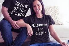 Забавен комплект с надпис за двойки