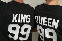 Комплект Тениски за двойки King - Queen