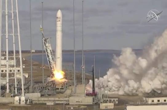 УСПЕХ: Американският космически кораб Сигнус пое на път към МКС!