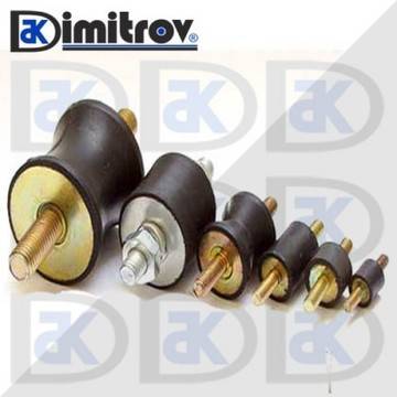 Антивибрационни тампони, подложки и връзки за обезшумяване и обиранине на вибрациите на перални, климатици и други.