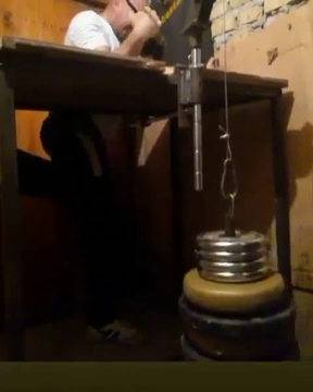 Тренировка за канадска борба на скрипец