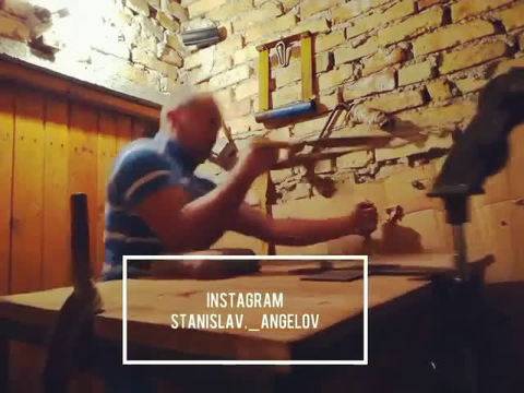 Станислав Ангелов тренировка за бърз старт в канадската борба