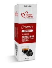 Капсули за кафе Italian Coffee Cremoso 10 бр. система Caffitaly