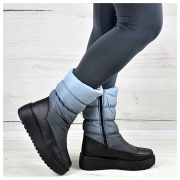 Дамски апрески в сиво 3310