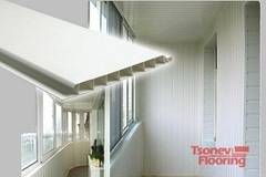 Монтаж на PVC ламперия