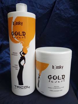 Tricol Professional Tricol Biosky Gold Desert Shampoo Шампоан за коса с арганово масло 1000мл