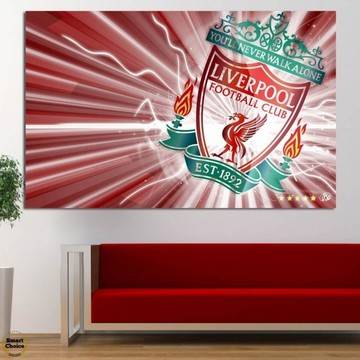 Картина пано за стена от 1 част – Ливърпул – „Червена любов“ – HD-1892-3-1