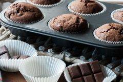 Тройно шоколадови мъфини