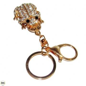 Луксозен ключодържател – Жабчето на късмета. Модел – 7306-731