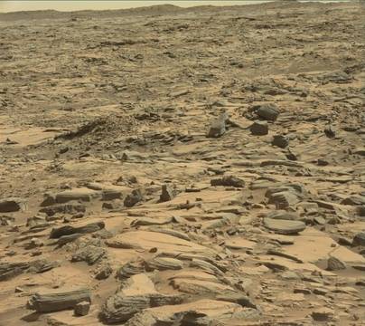 Галерия: най-новите снимки от марсохода Кюриосити след изкачването на най-стръмния му хълм